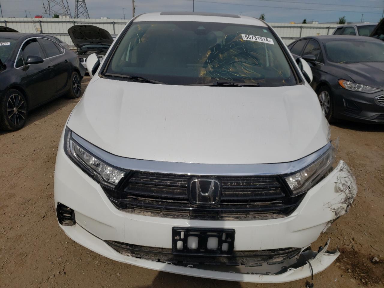 2023 HONDA ODYSSEY TOURING VIN:5FNRL6H86PB007008