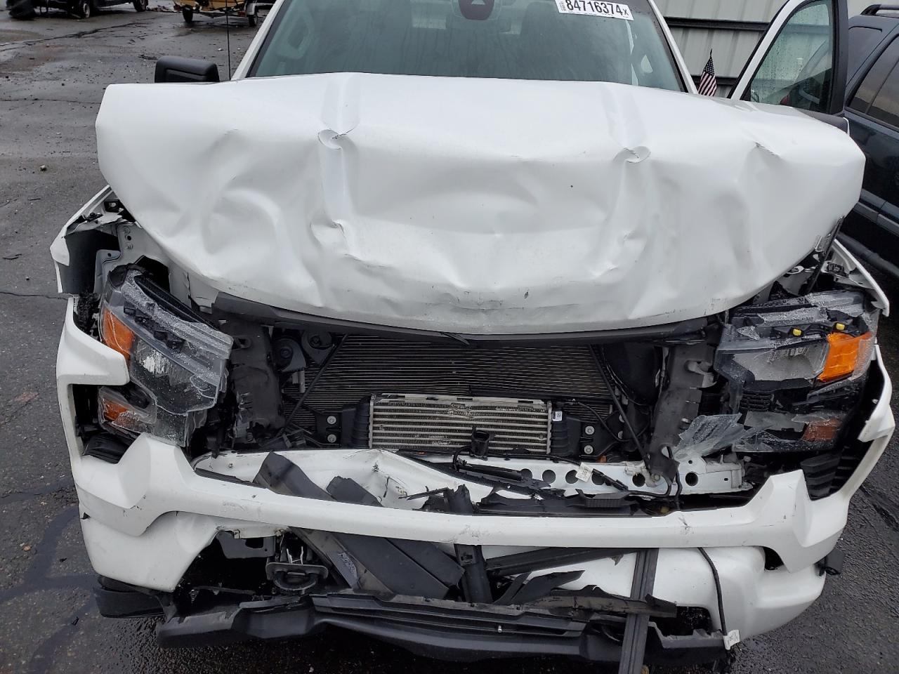 2022 CHEVROLET SILVERADO K1500 CUSTOM VIN:1GCPDBEKXNZ531847