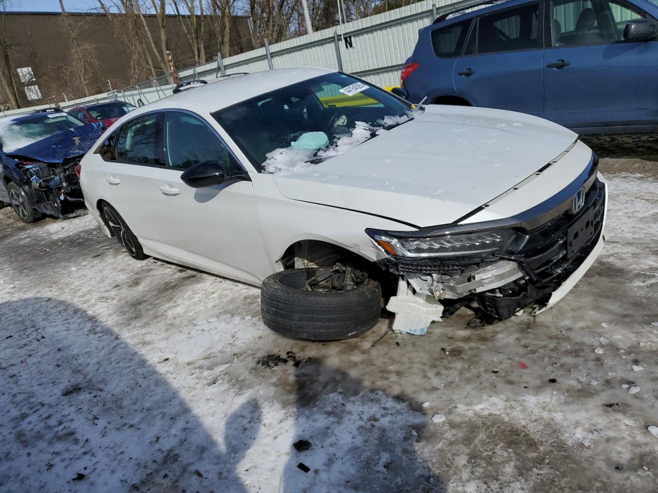 2022 HONDA ACCORD SPORT VIN:1HGCV1F39NA083498
