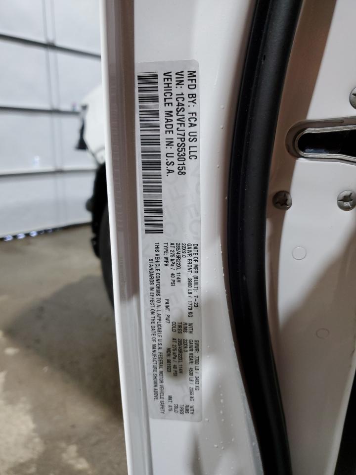 2023 JEEP GRAND WAGONEER SERIES II VIN:1C4SJVFJ7PS530158