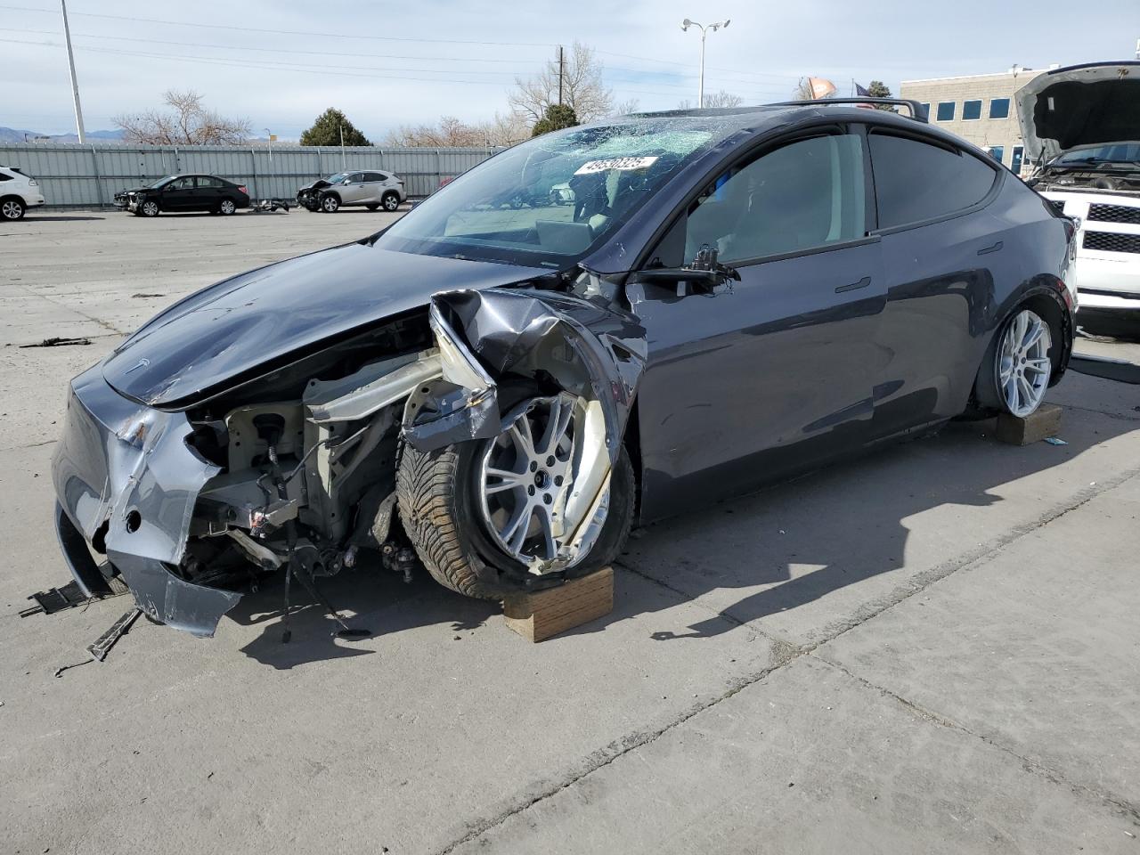 2023 TESLA MODEL Y  VIN:7SAYGAEE4PF873757