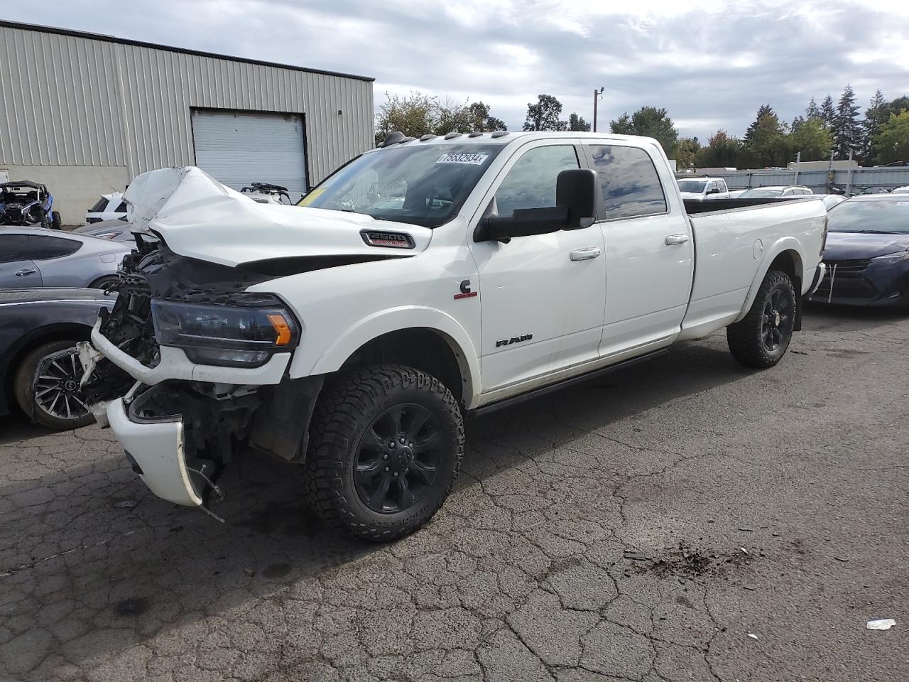 2022 RAM 2500 LIMITED VIN:3C6UR5RL7NG245003