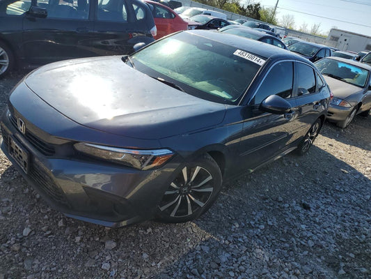 2022 HONDA CIVIC EX VIN:JHMFE1F72NX007969