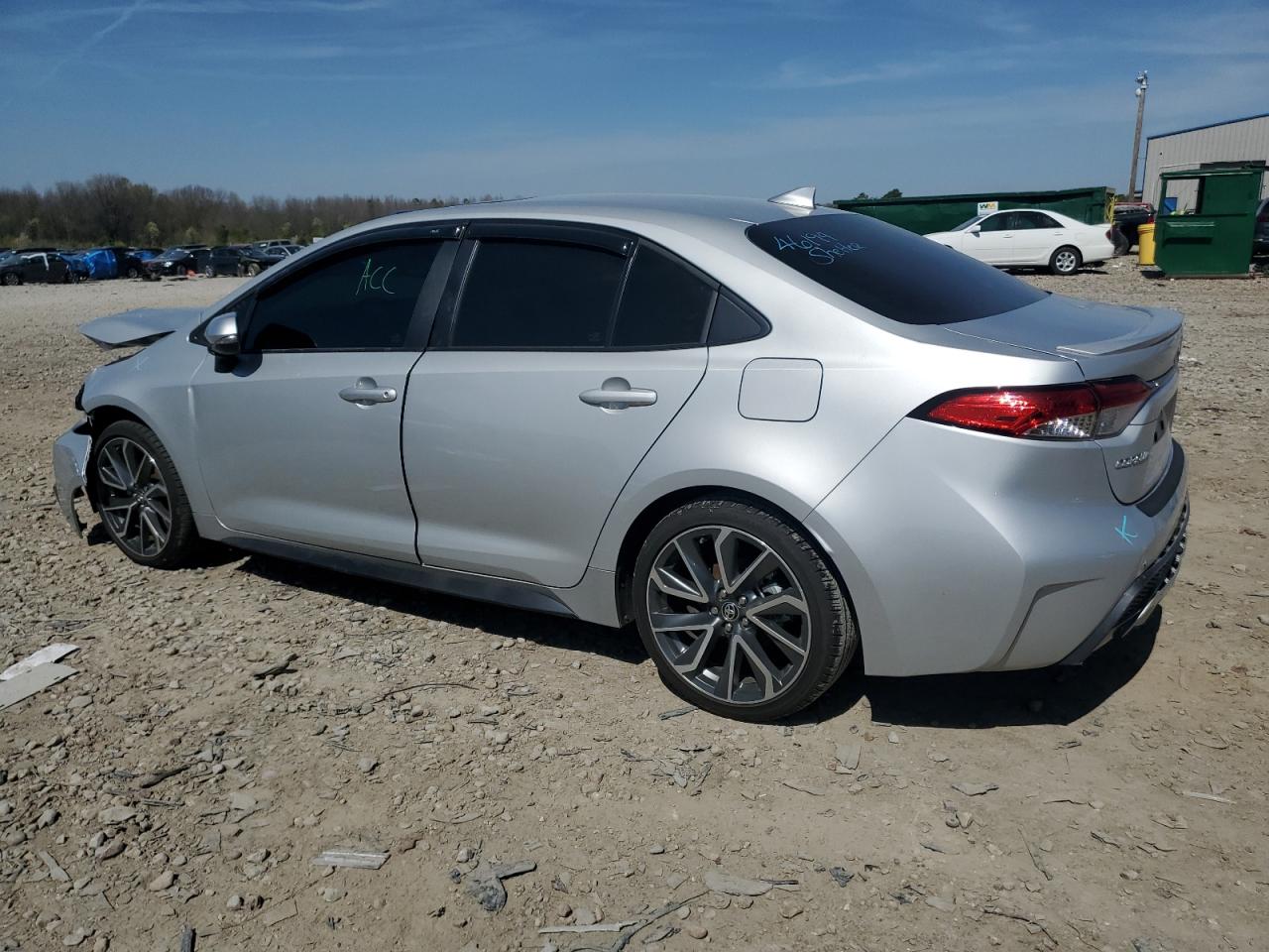 2022 TOYOTA COROLLA SE VIN:5YFP4MCE0NP121612