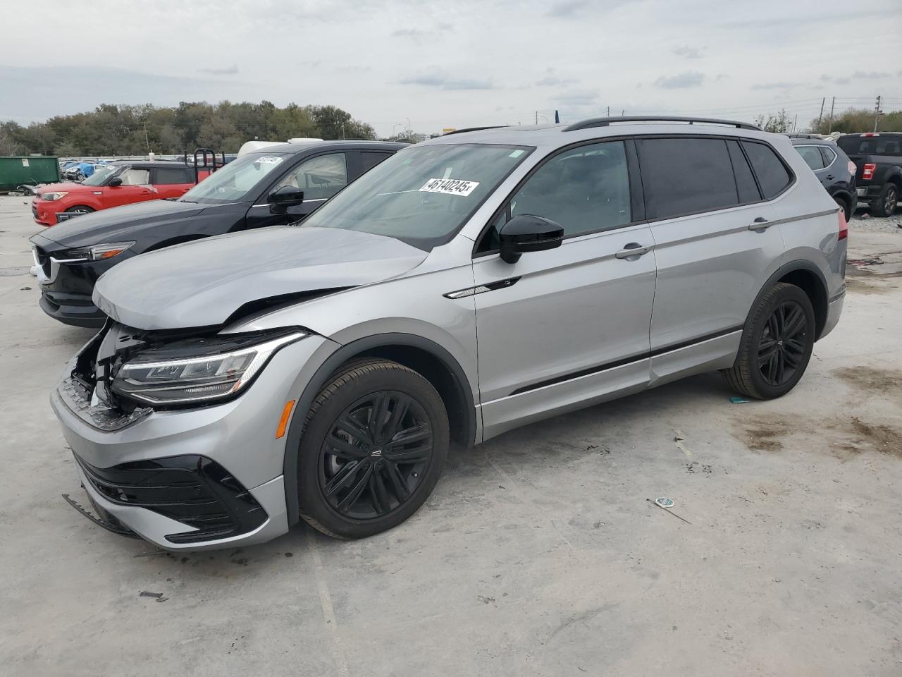 2022 VOLKSWAGEN TIGUAN SE R-LINE BLACK VIN:3VVCB7AX5NM148078