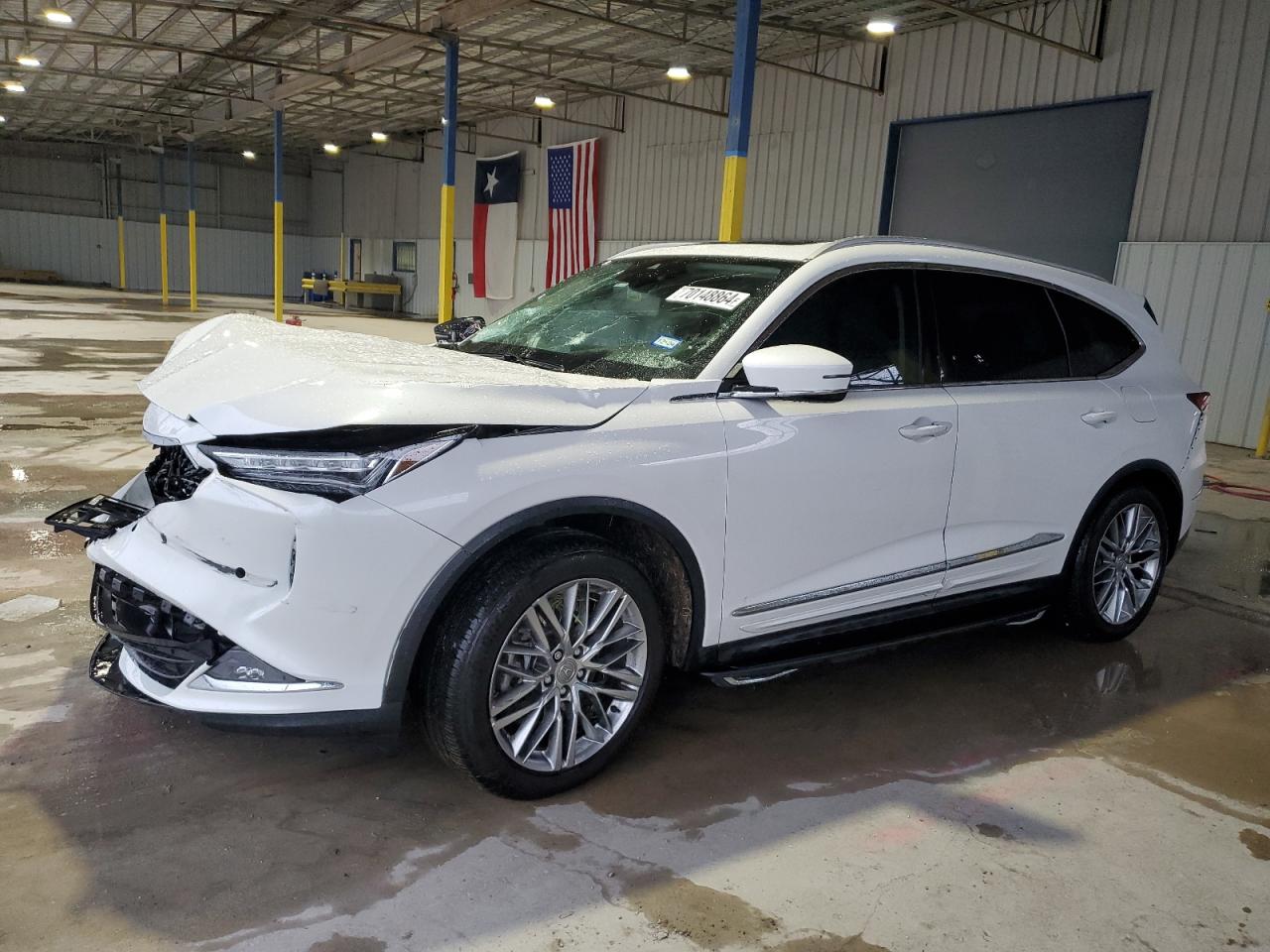 2022 ACURA MDX ADVANCE VIN:5J8YE1H8XNL034717