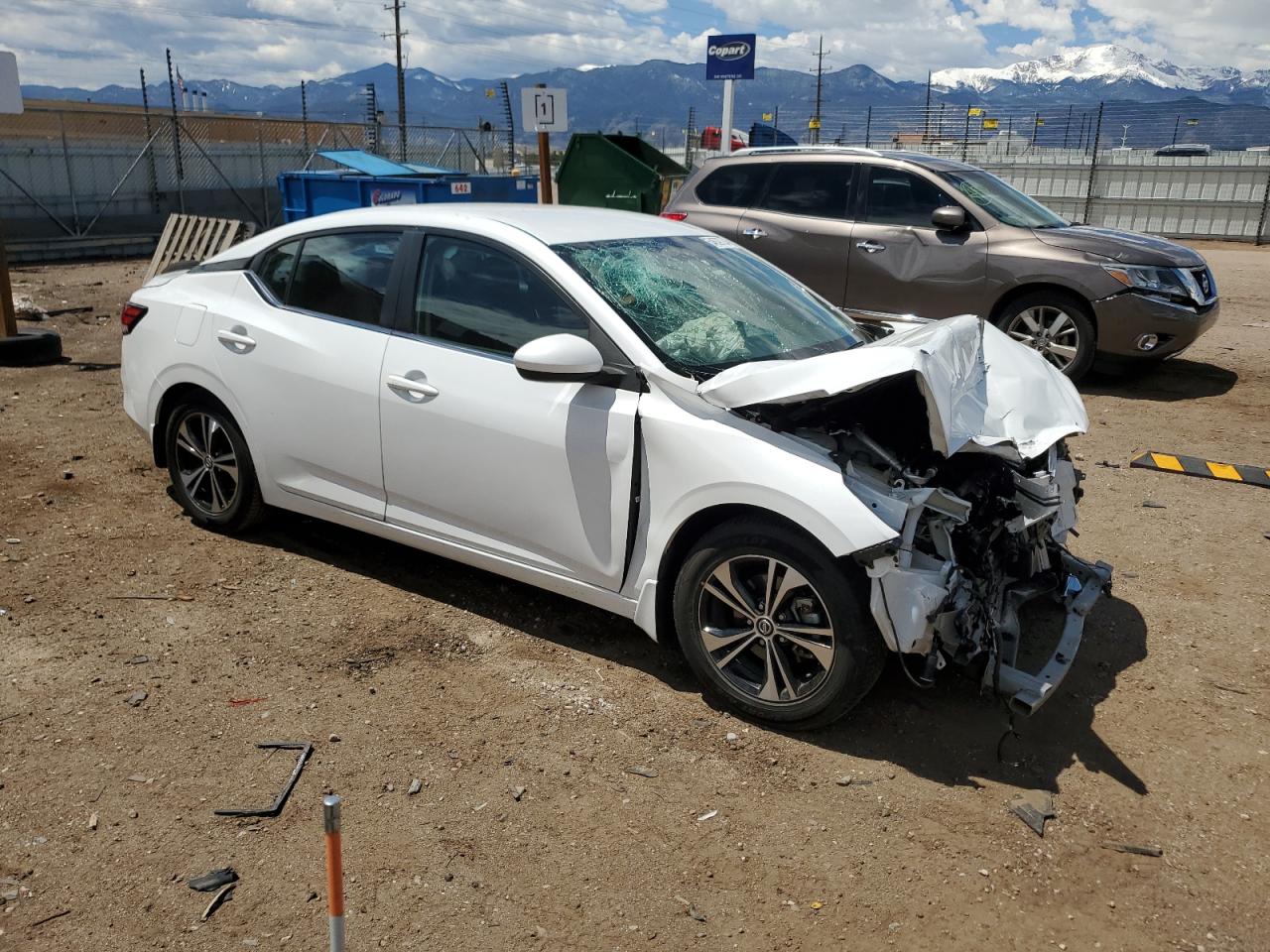 2022 NISSAN SENTRA SV VIN:3N1AB8CV8NY218661