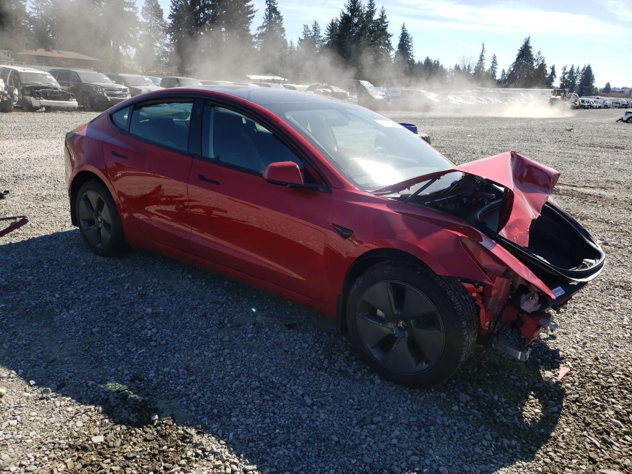 2023 TESLA MODEL 3  VIN:5YJ3E1EB7PF692378