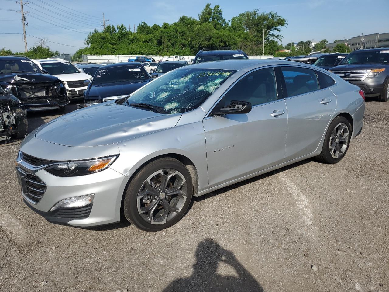 2022 CHEVROLET MALIBU LT VIN:1G1ZD5ST5NF166494