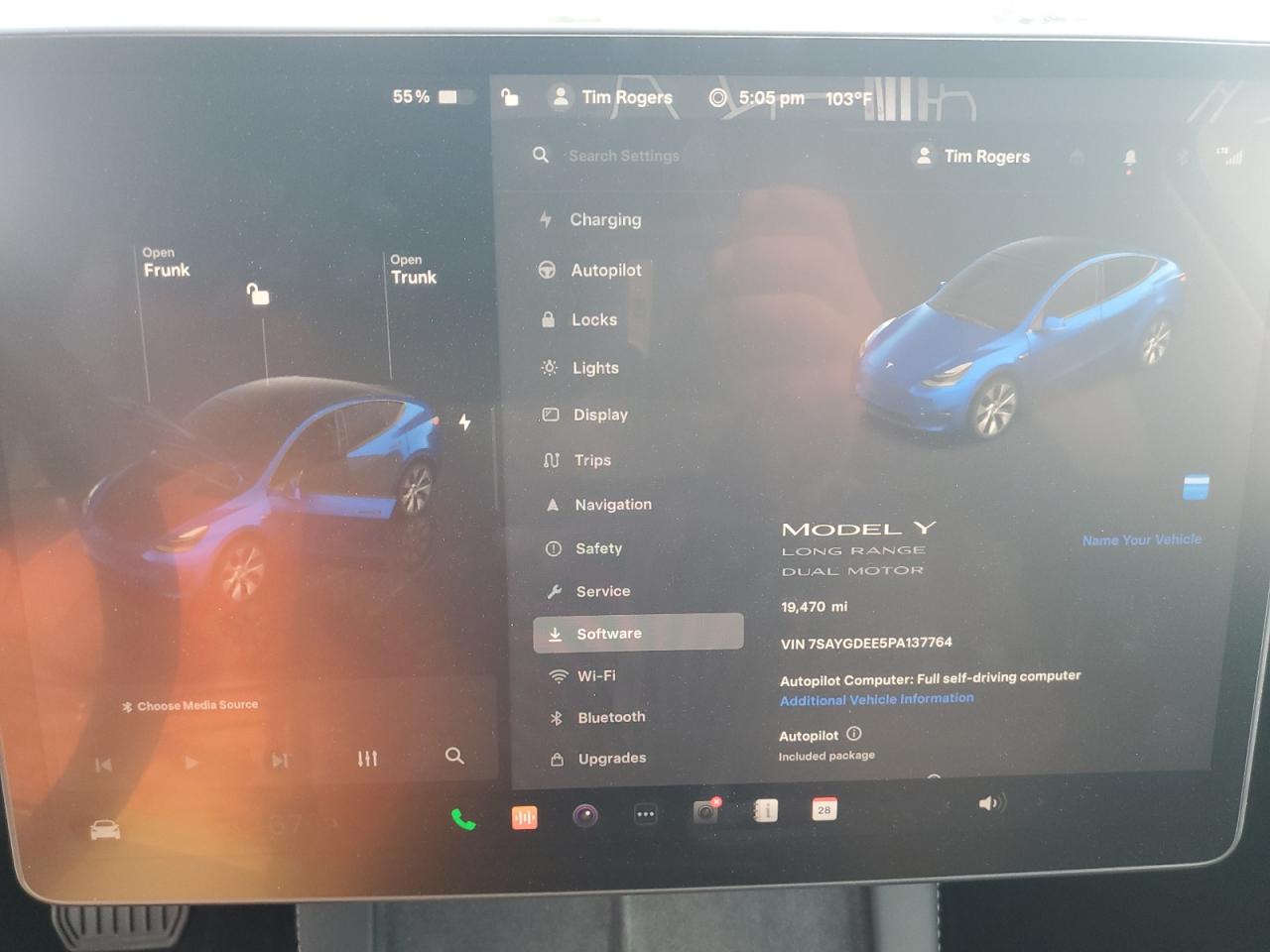 2023 TESLA MODEL Y  VIN:7SAYGDEE5PA137764