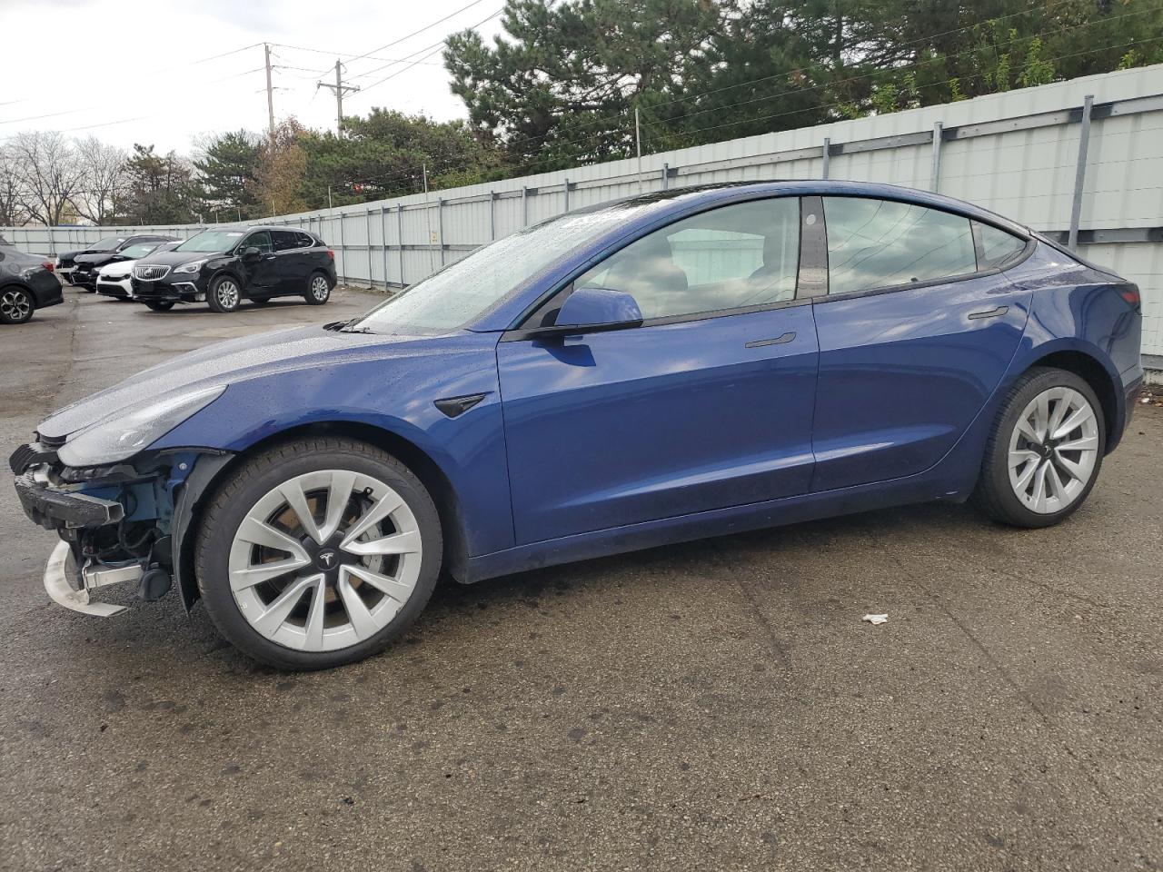 2022 TESLA MODEL 3  VIN:5YJ3E1EA5NF370827