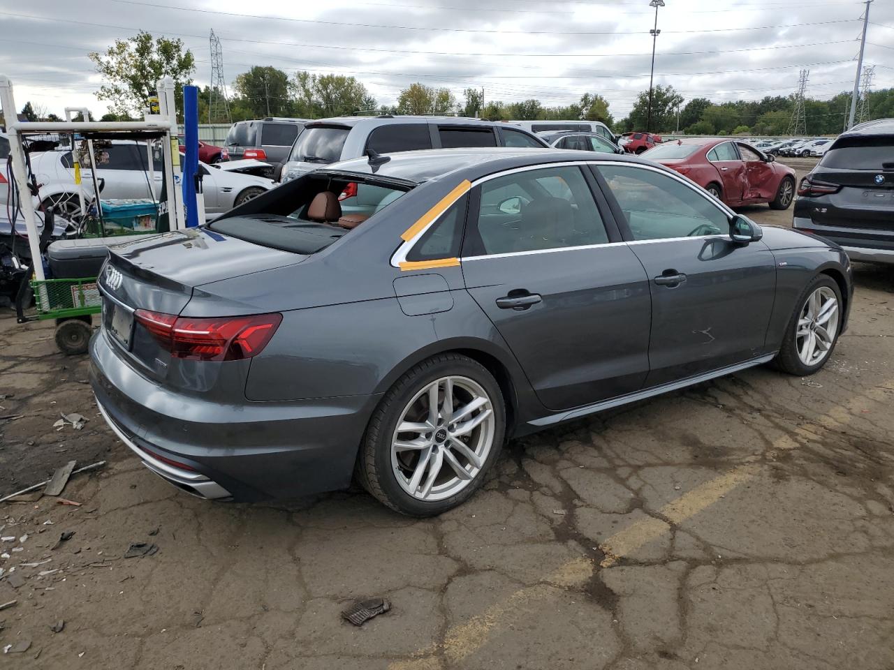 2022 AUDI A4 PREMIUM PLUS 45 VIN:WAUEAAF44NN007365