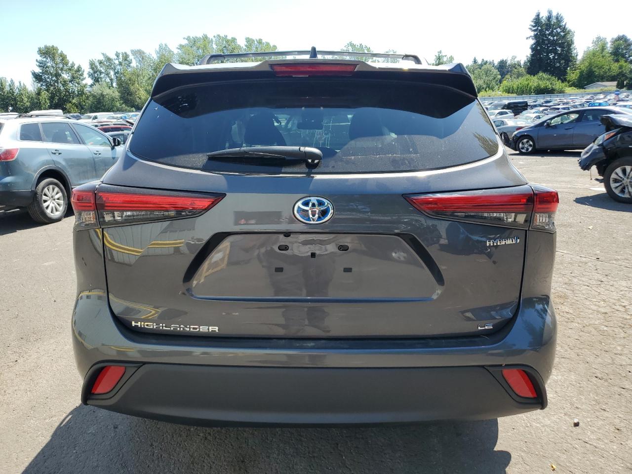 2022 TOYOTA HIGHLANDER HYBRID LE VIN:5TDBBRCH3NS560480