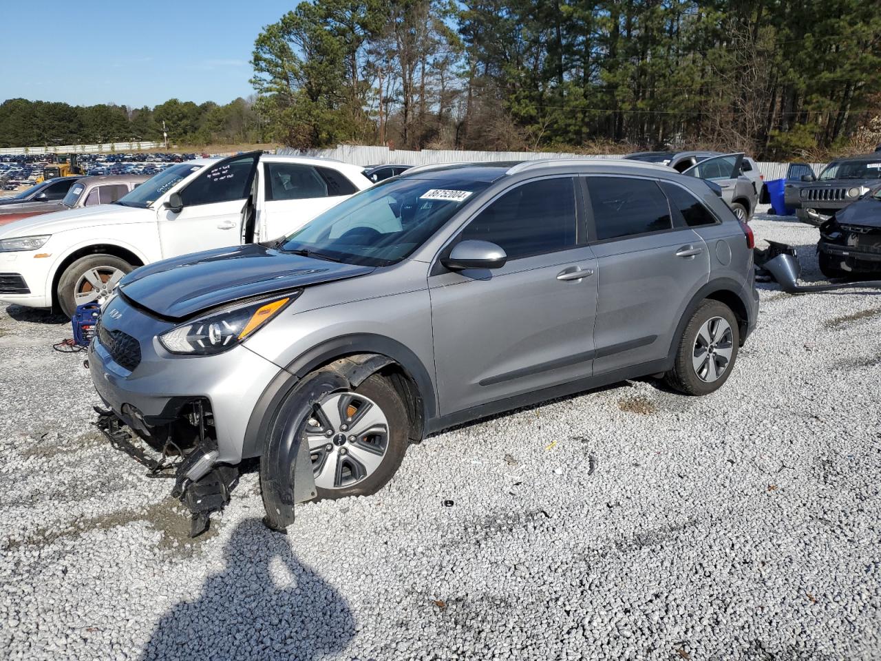 2022 KIA NIRO LX VIN:KNDCB3LC4N5506424