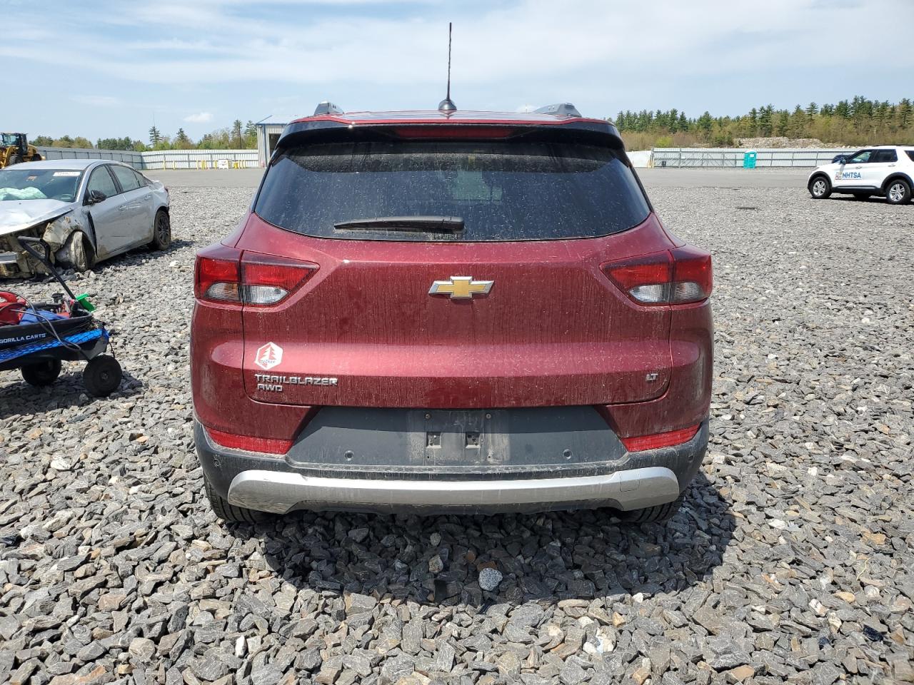 2022 CHEVROLET TRAILBLAZER LT VIN:KL79MRSL3NB134923