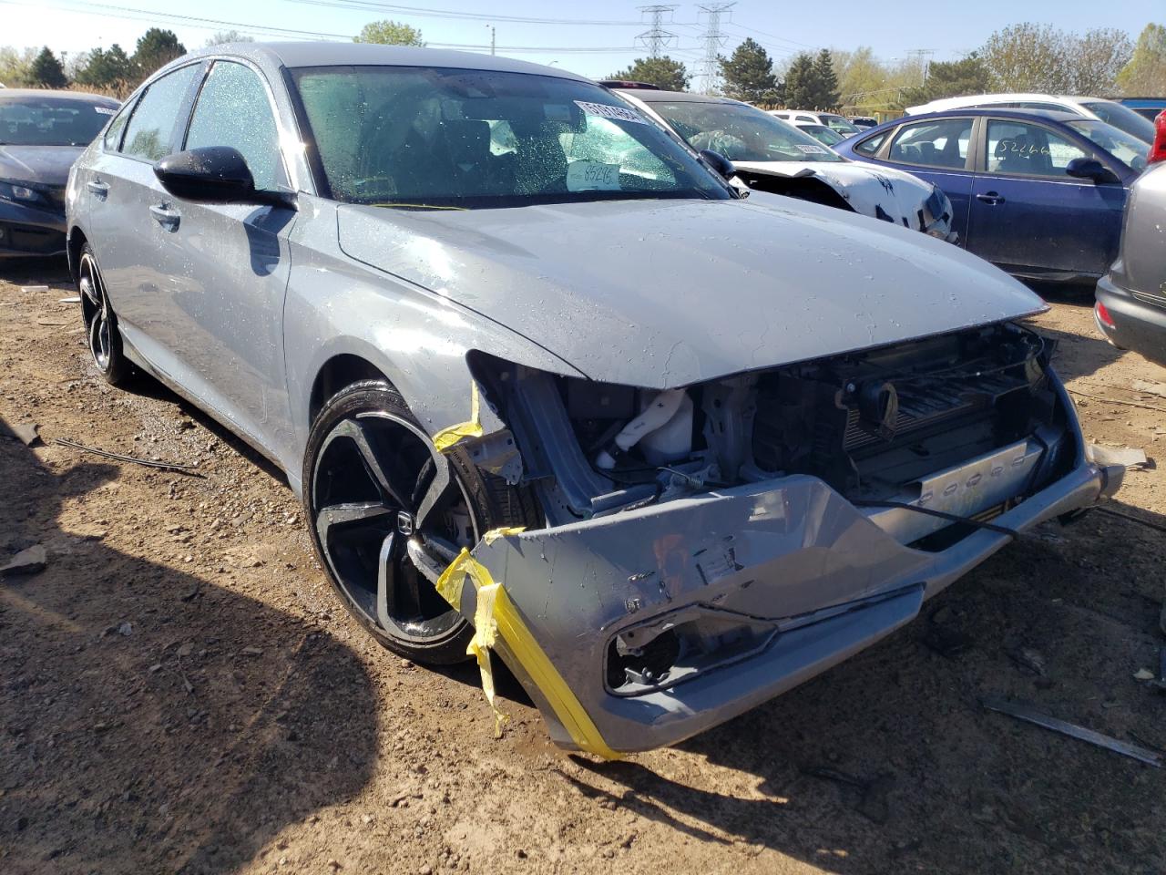 2022 HONDA ACCORD SPORT VIN:1HGCV1F37NA005673