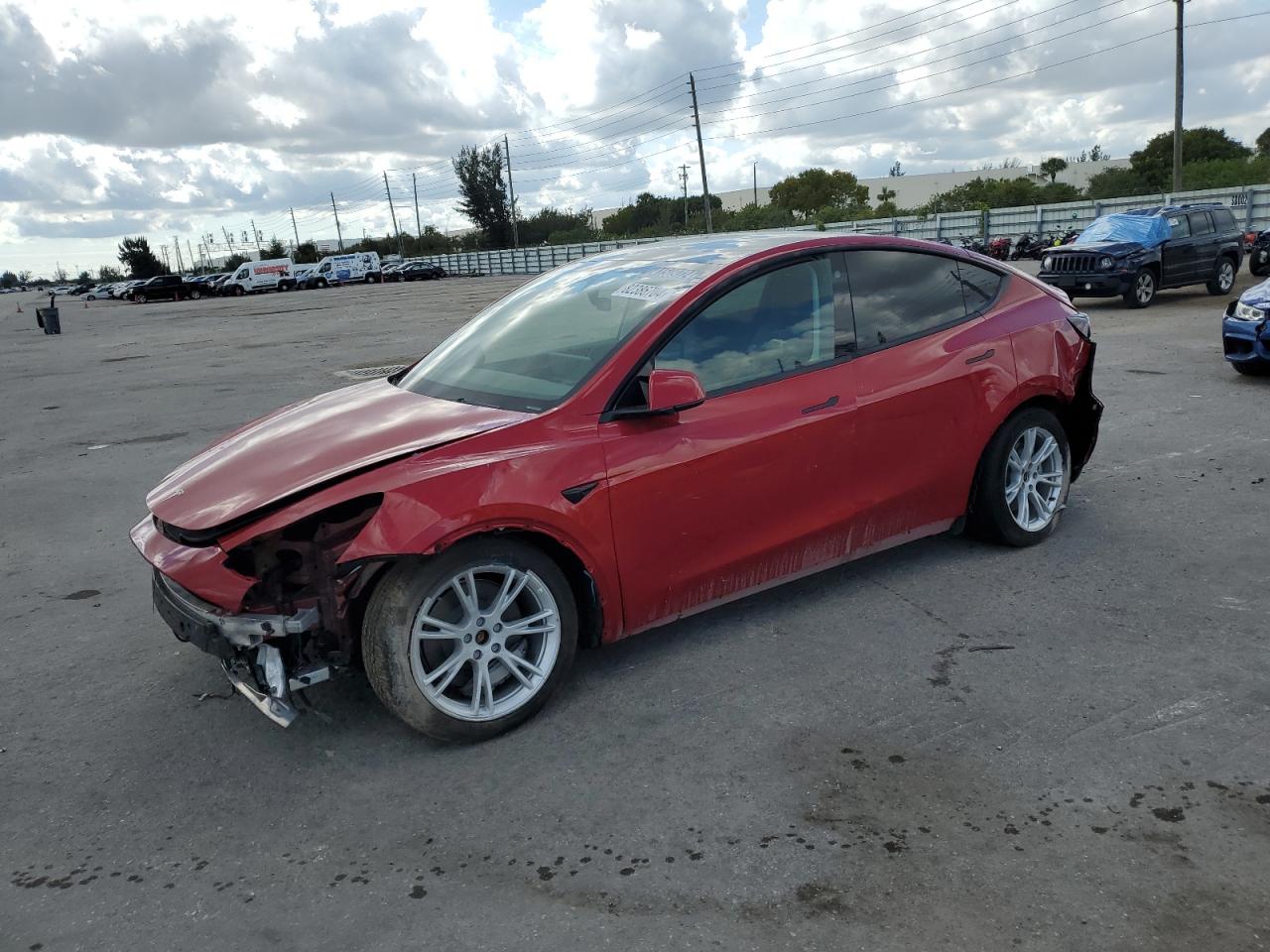 2023 TESLA MODEL Y VIN:7SAYGDEE5PA046333