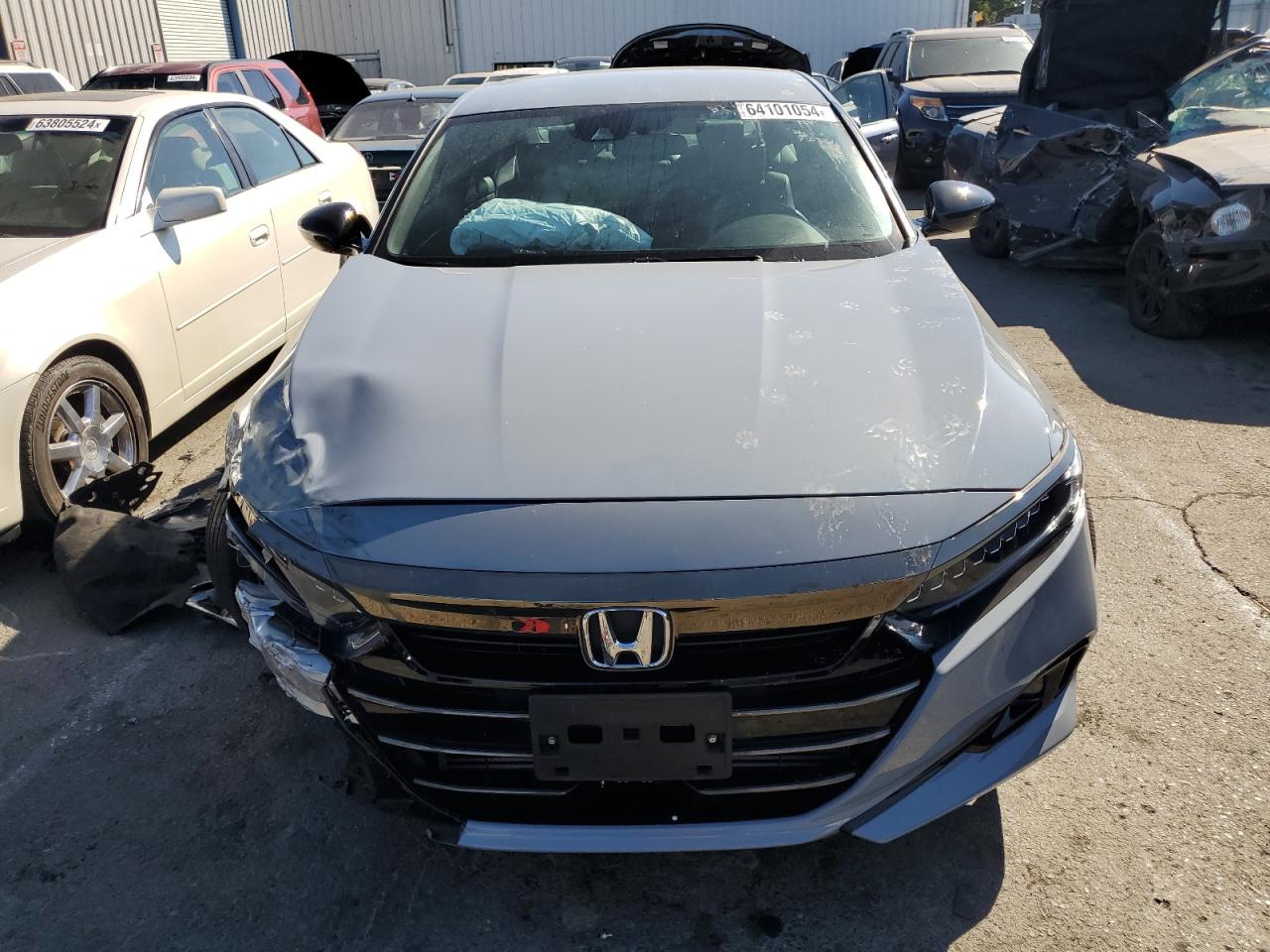 2022 HONDA ACCORD SPORT VIN:1HGCV1F37NA110584