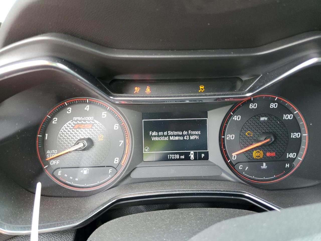 2023 CHEVROLET TRAILBLAZER RS VIN:KL79MTSL1PB154152