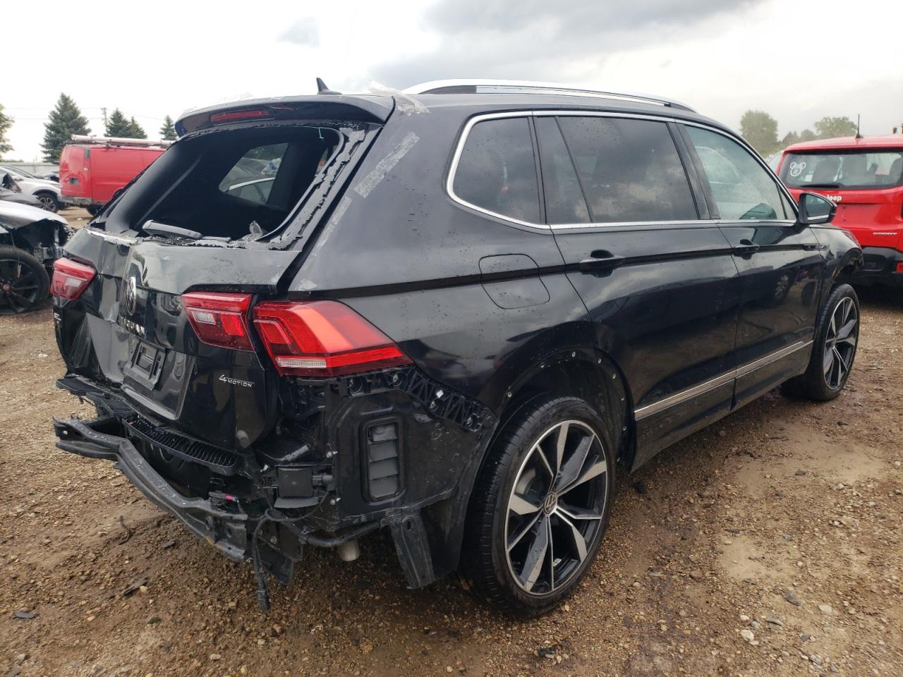 2023 VOLKSWAGEN TIGUAN SEL R-LINE BLACK VIN:3VV4B7AX3PM059228