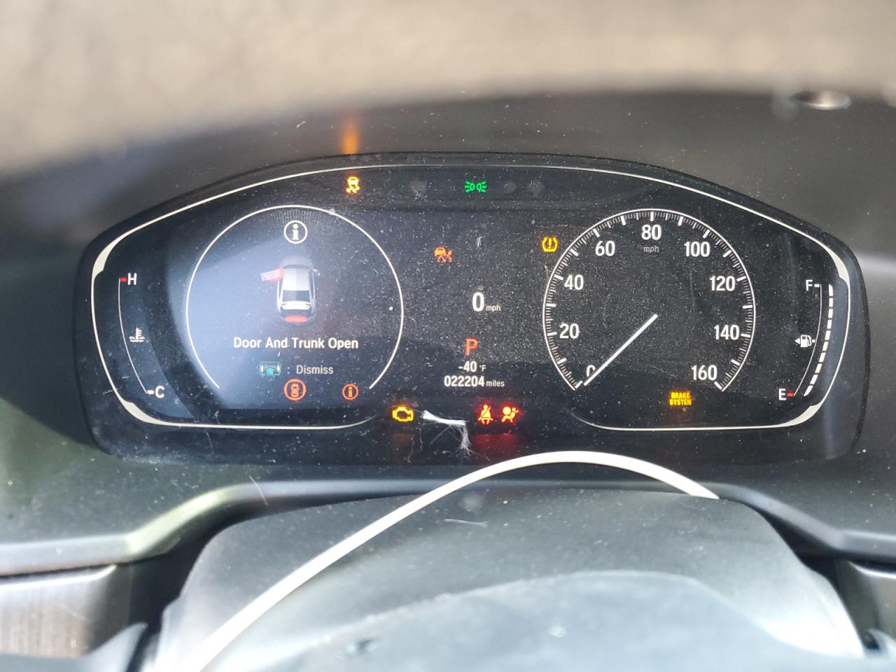 2022 HONDA ACCORD LX VIN:1HGCV1F1XNA023194