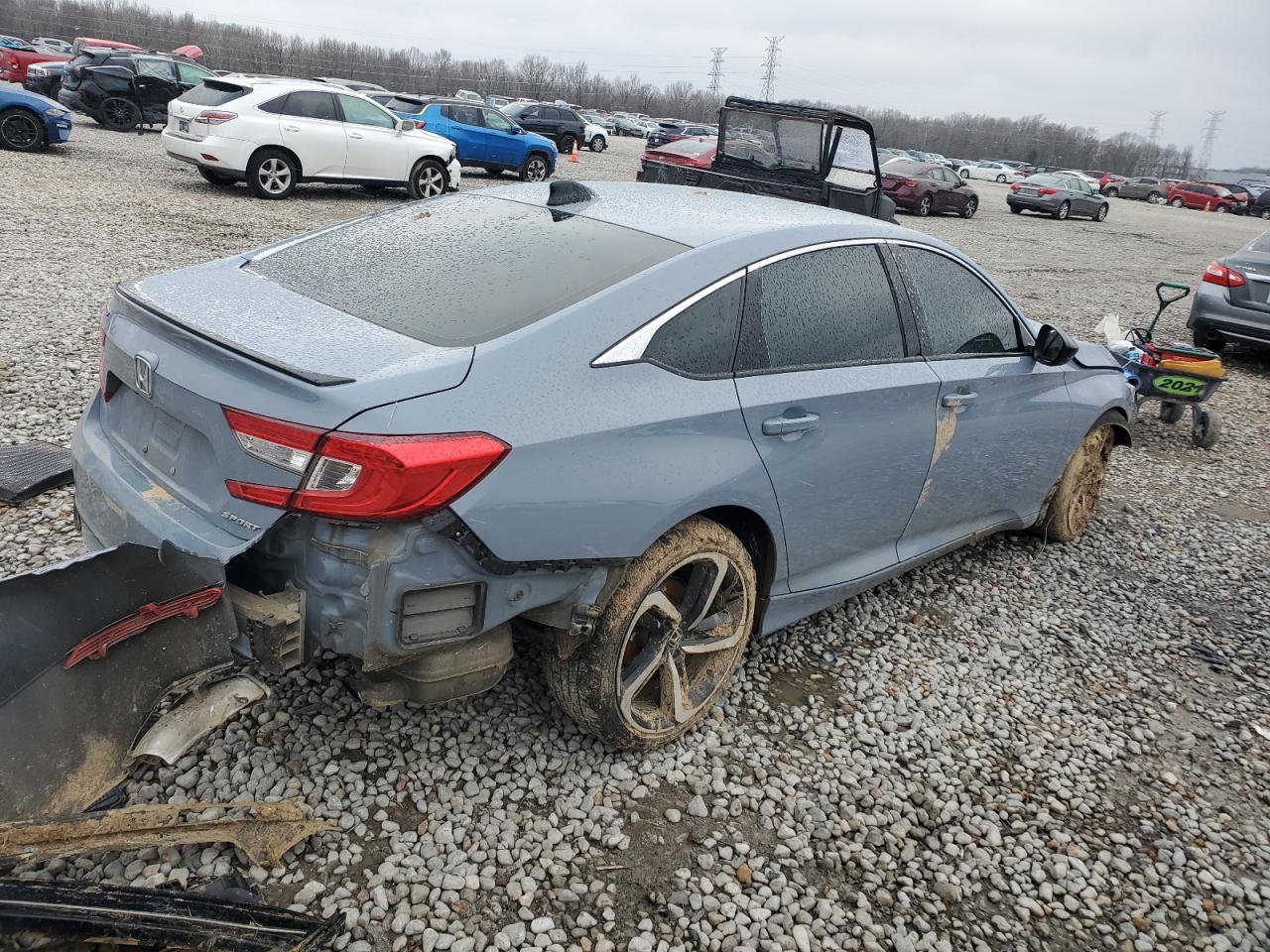 2022 HONDA ACCORD SPORT VIN:1HGCV1F33NA074506