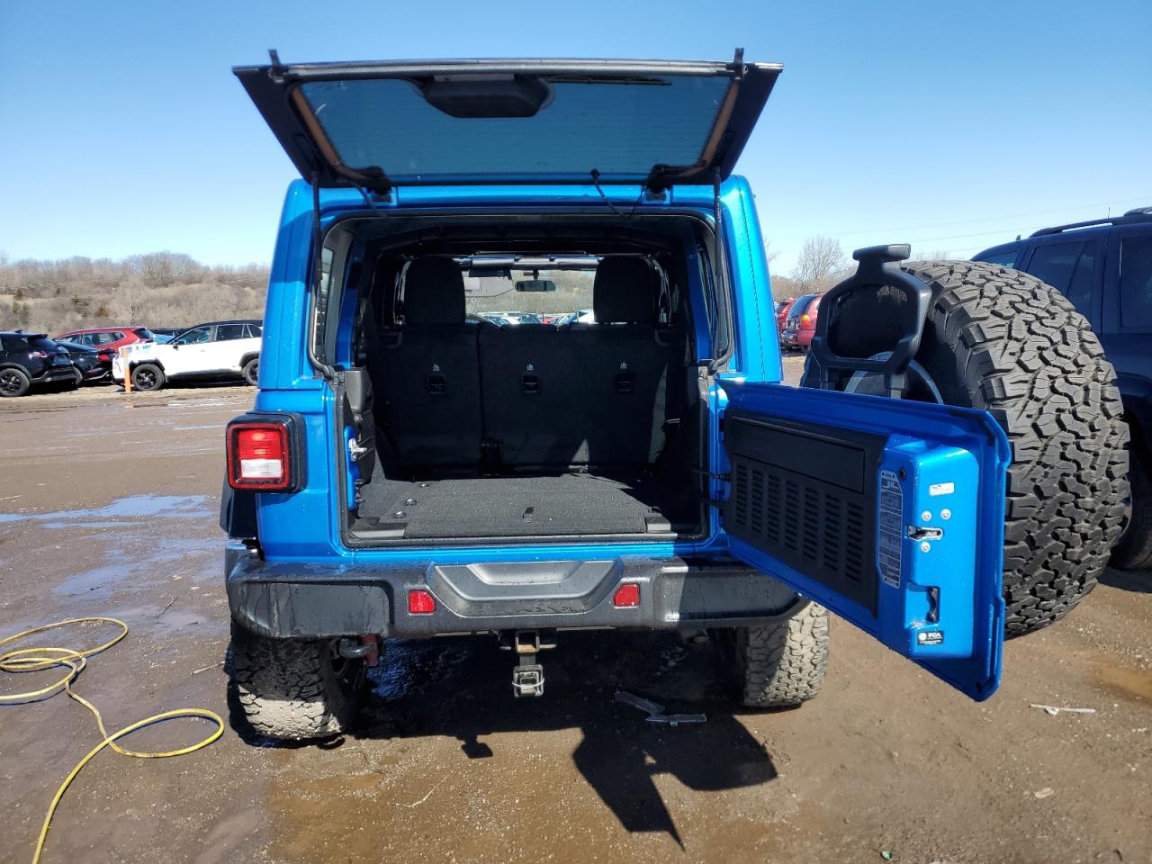 2022 JEEP WRANGLER UNLIMITED SPORT VIN:1C4HJXDG0NW203829