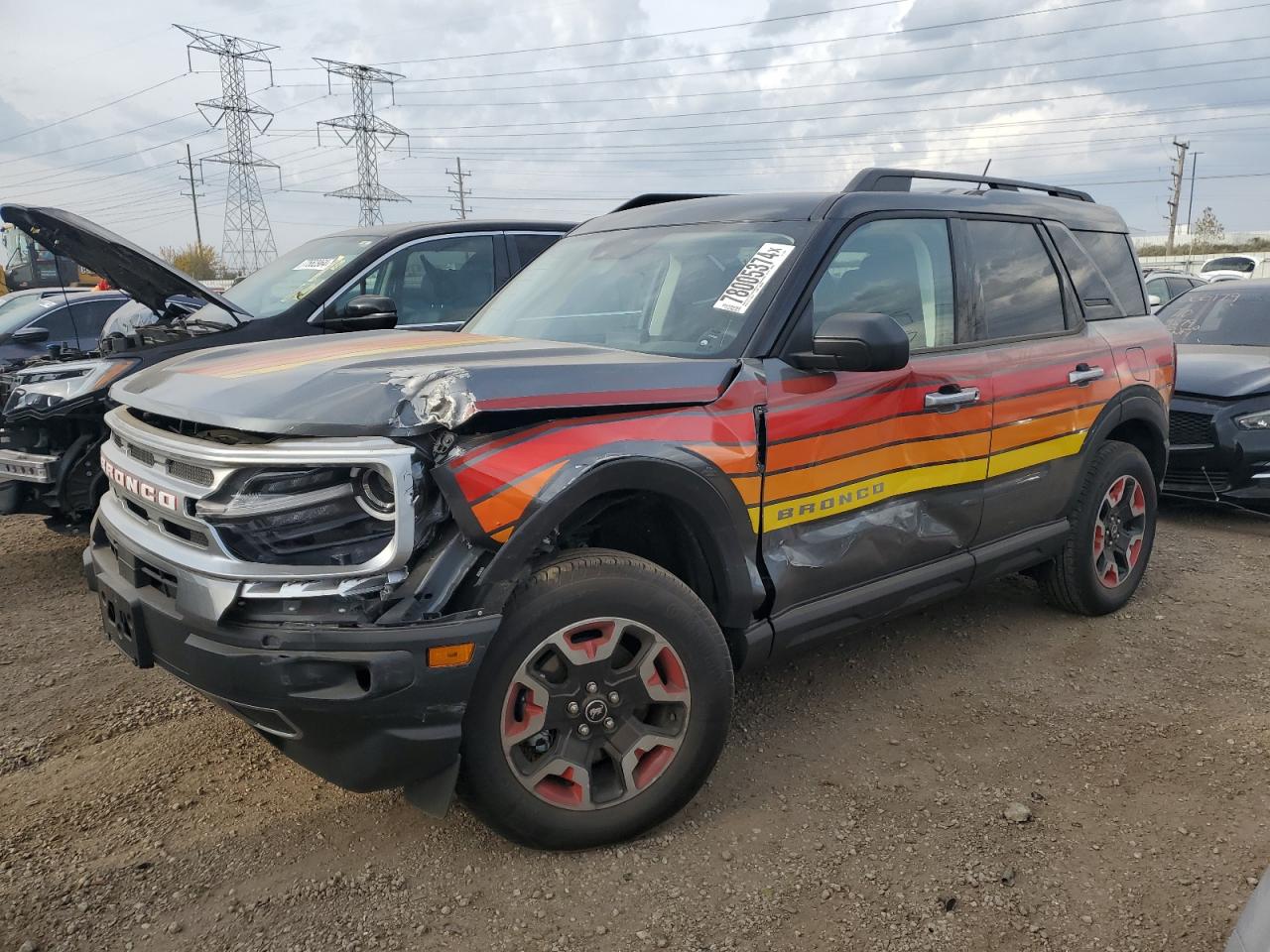 2024 FORD BRONCO SPORT FREE WHEELING VIN:3FMCR9K6XRRF14648