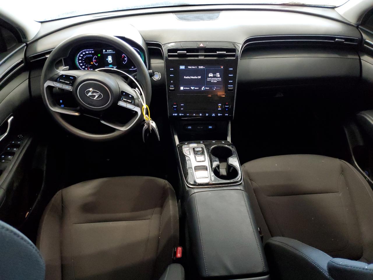 2022 HYUNDAI TUCSON BLUE VIN:KM8JBCA19NU030438