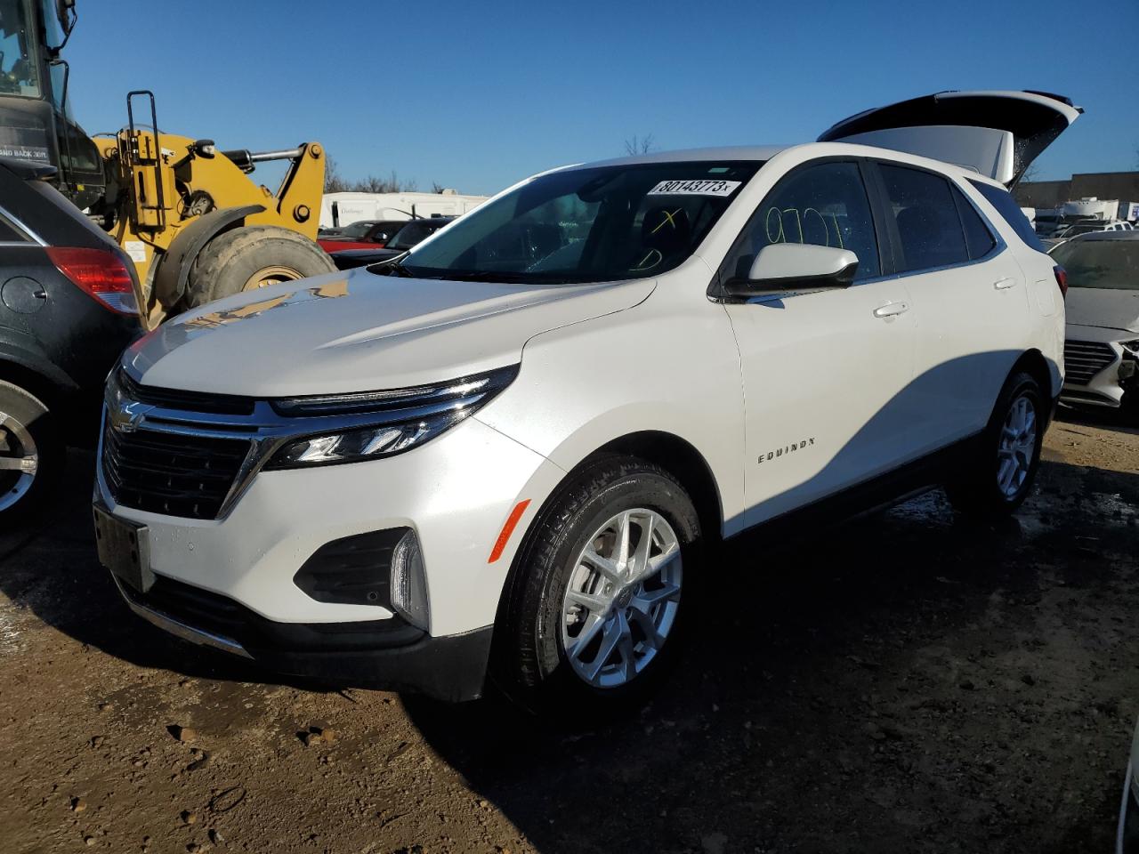 2022 CHEVROLET EQUINOX LT VIN:3GNAXKEV3NS205917
