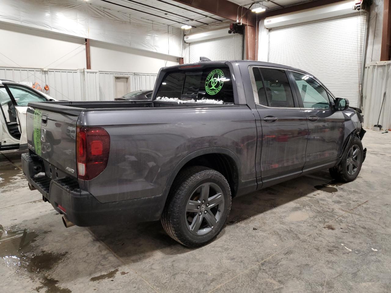 2023 HONDA RIDGELINE RTL VIN:5FPYK3F54PB007988