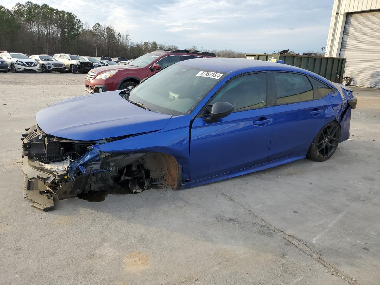 2022 HONDA CIVIC SPORT VIN:2HGFE2F57NH607558