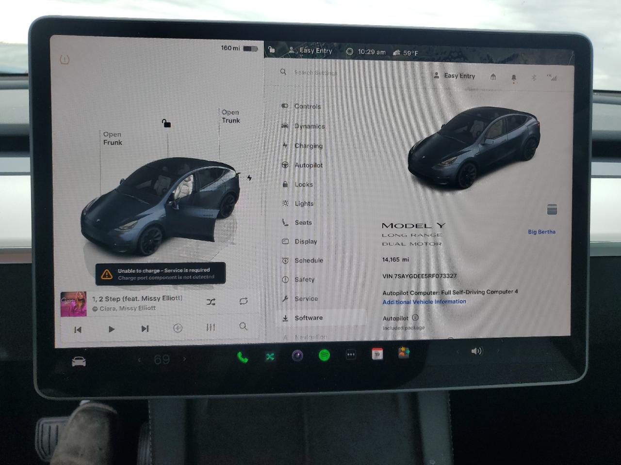 2024 TESLA MODEL Y  VIN:7SAYGDEE5RF073327