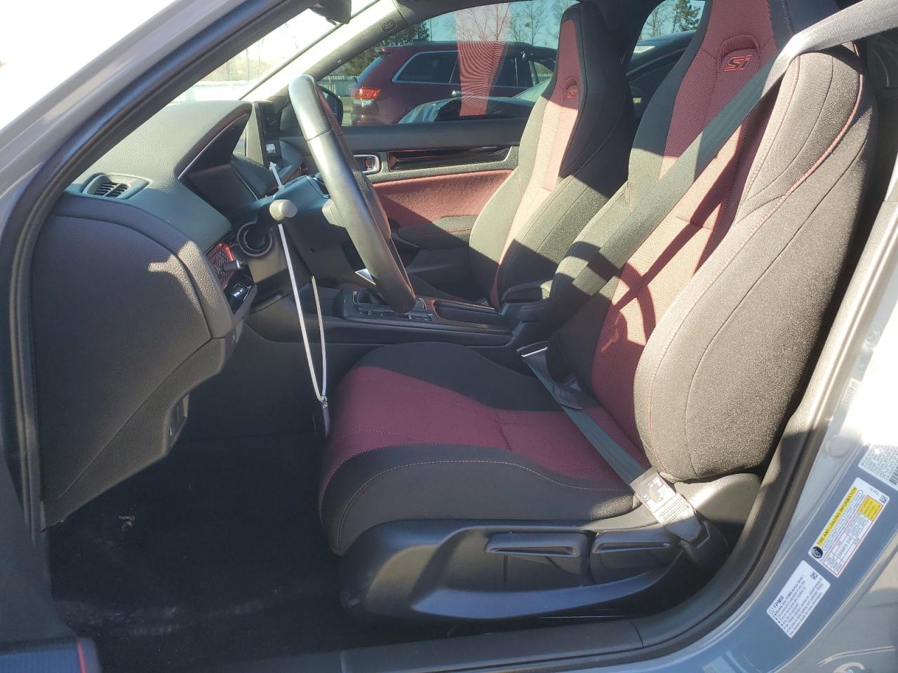 2022 HONDA CIVIC SI VIN:2HGFE1E58NH475681