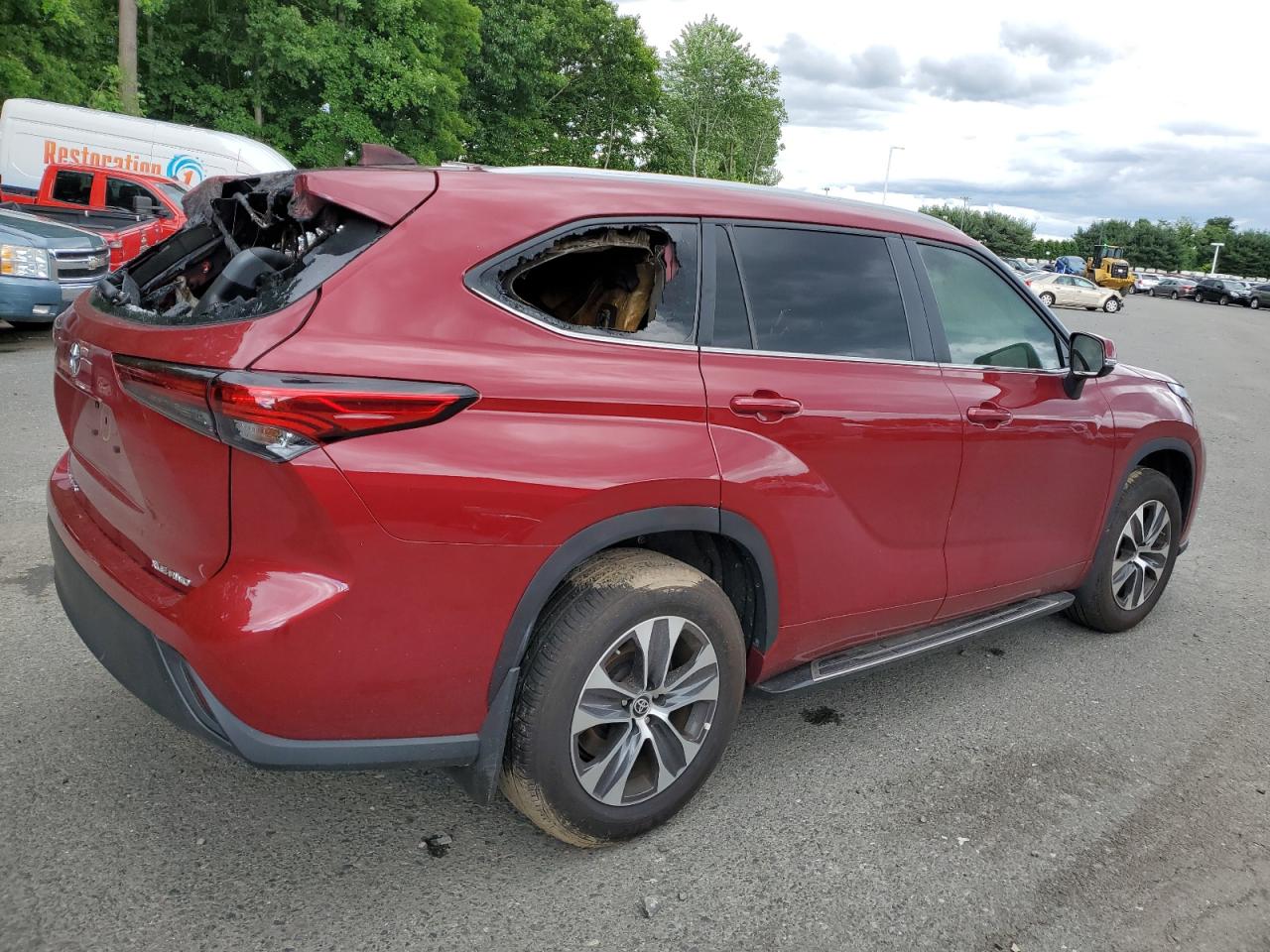 2023 TOYOTA HIGHLANDER L VIN:5TDKDRBH7PS026381