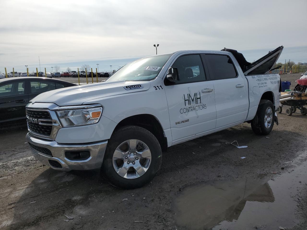 2022 RAM 1500 BIG HORN/LONE STAR VIN:1C6RRFFG1NN179347