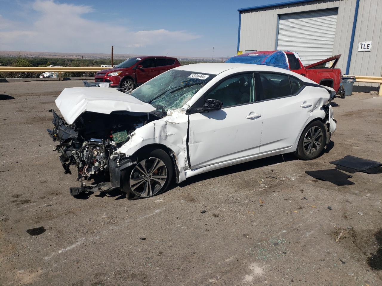 2022 NISSAN SENTRA SV VIN:3N1AB8CVXNY234361
