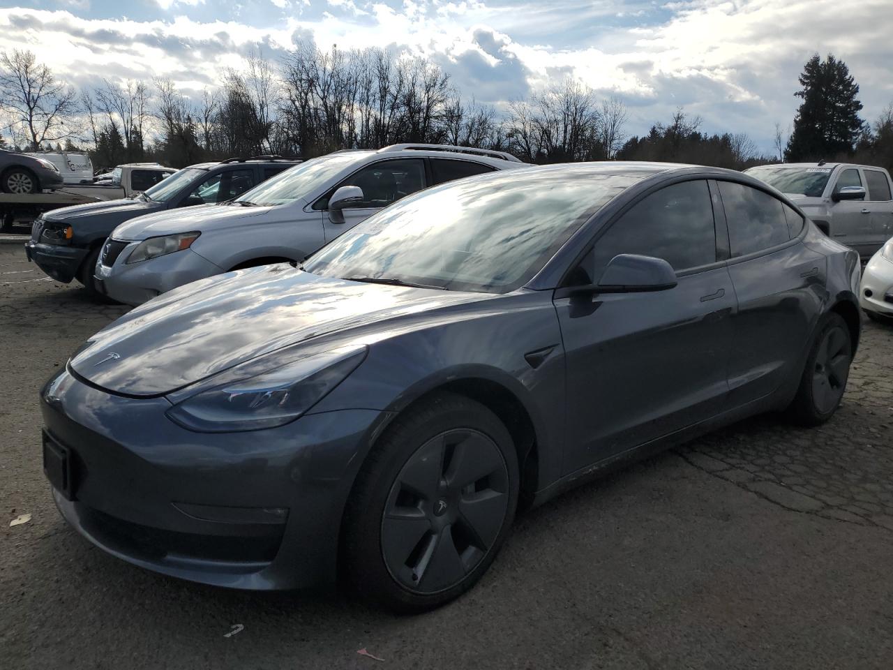 2022 TESLA MODEL 3  VIN:5YJ3E1EB3NF317486