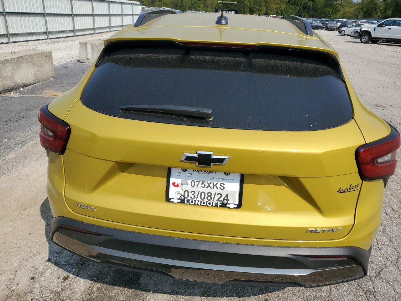 2024 CHEVROLET TRAX ACTIV VIN:KL77LKE20RC171108