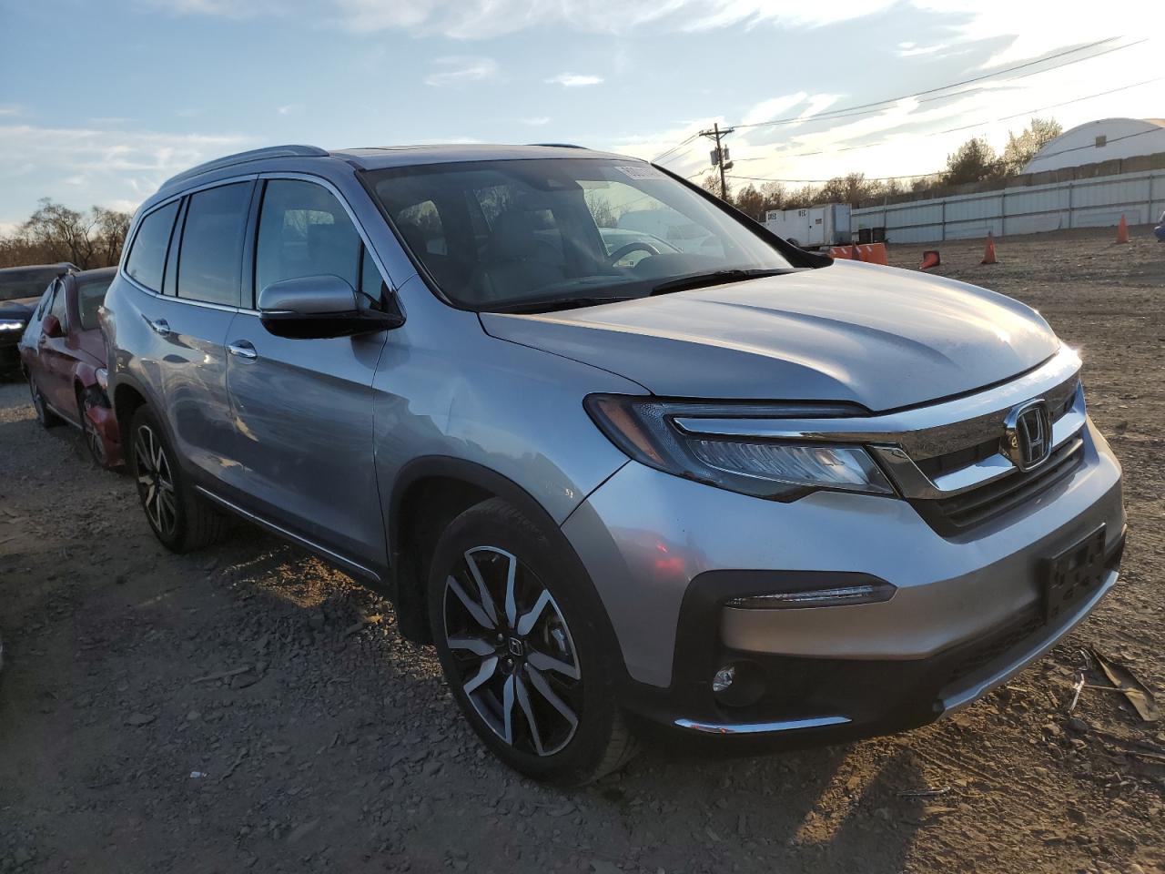2022 HONDA PILOT TOURING VIN:5FNYF6H91NB010147