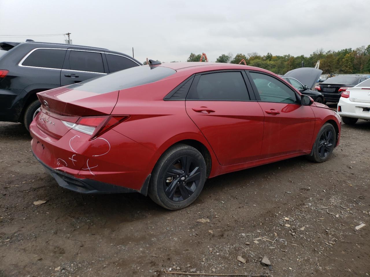 2022 HYUNDAI ELANTRA SEL VIN:KMHLM4AG1NU343433