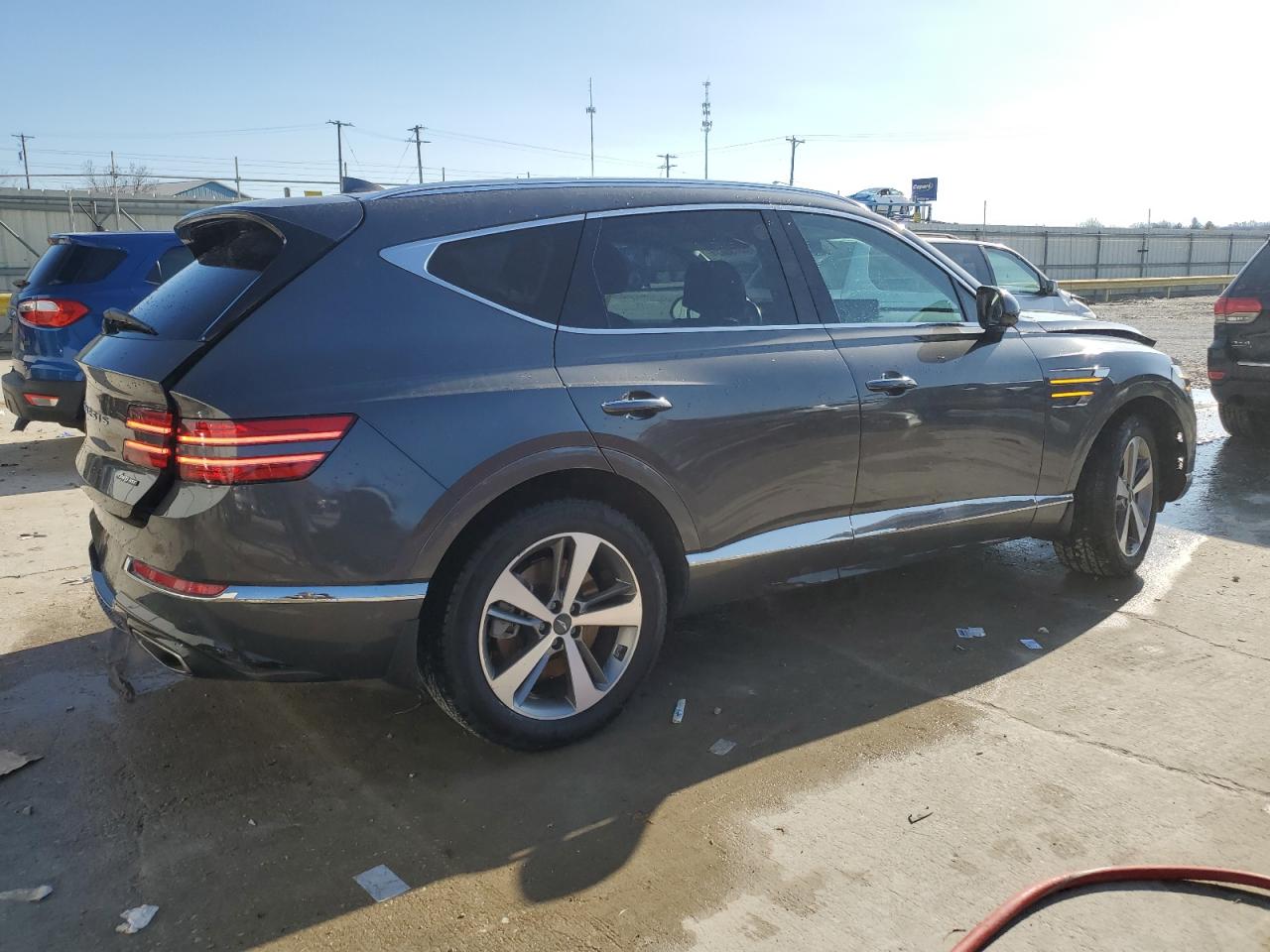 2023 GENESIS GV80 BASE VIN:KMUHCESC3PU107607