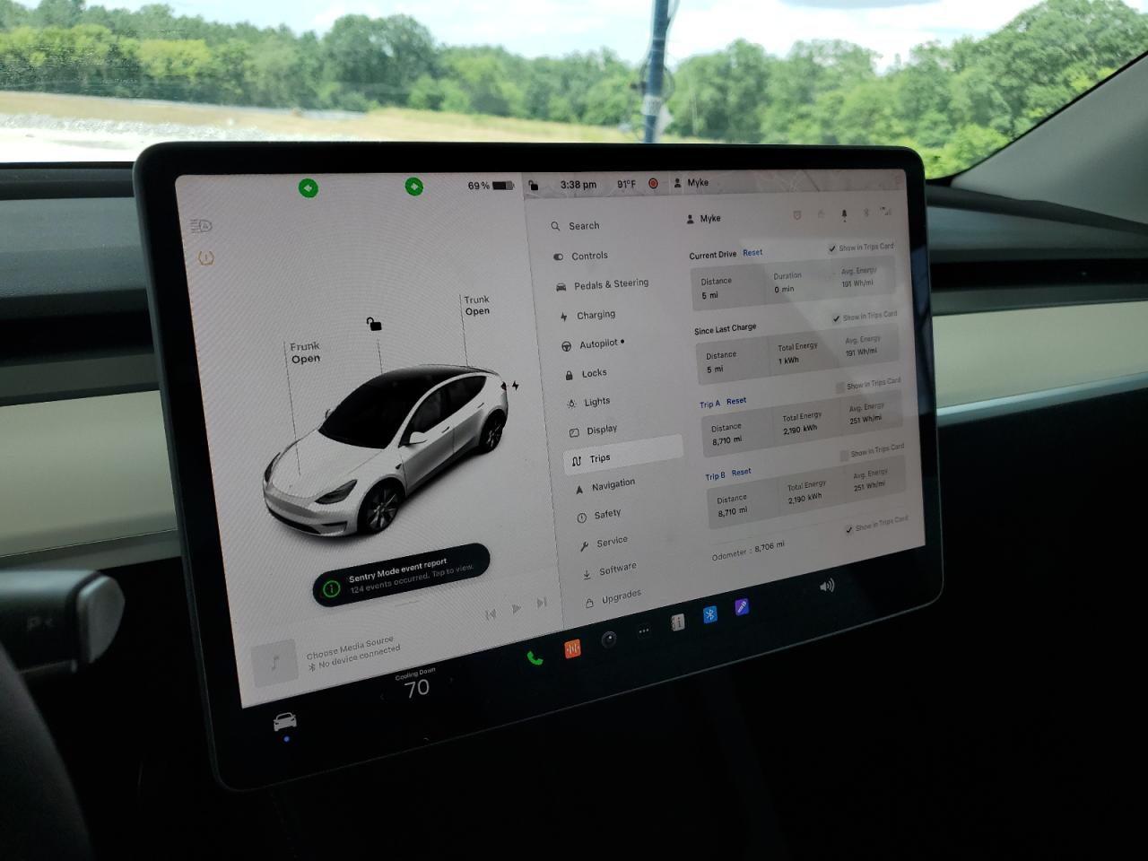 2022 TESLA MODEL Y  VIN:7SAYGDEE9NF428087