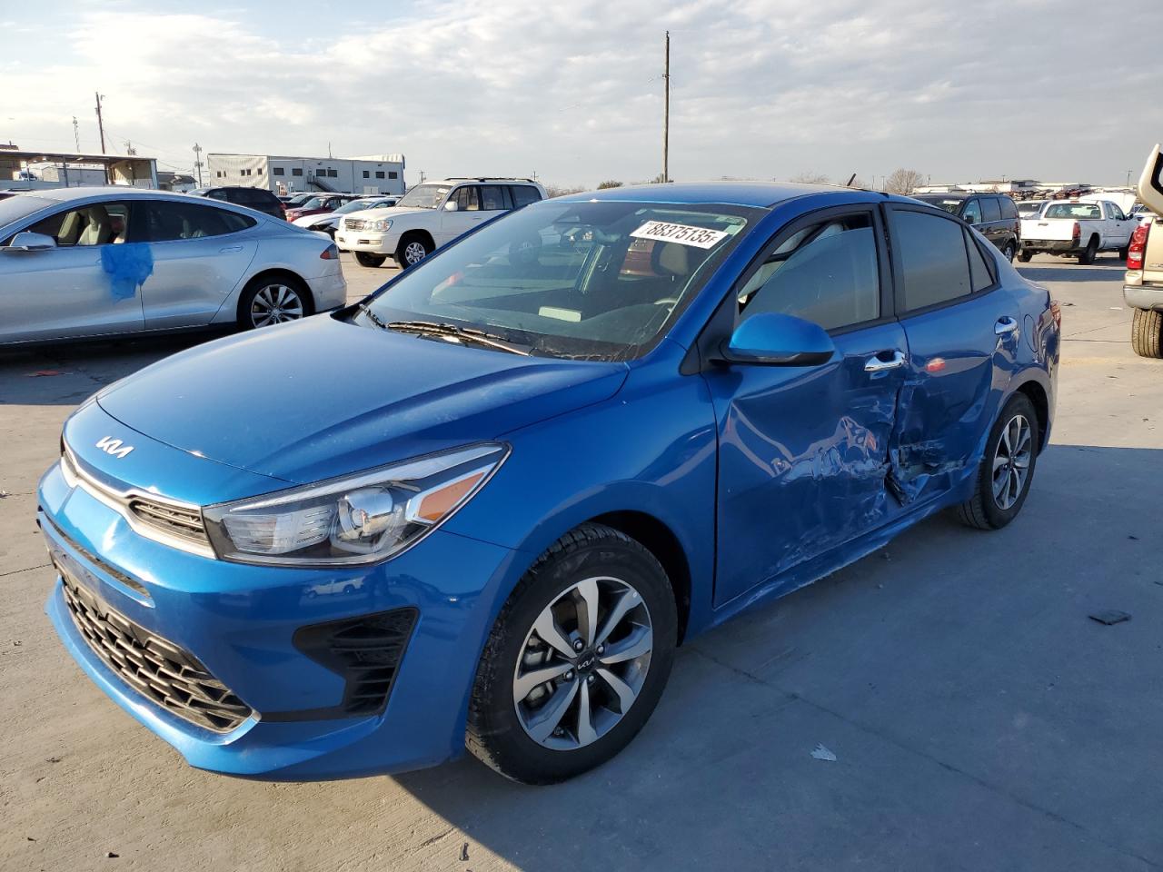 2023 KIA RIO LX VIN:3KPA24AD2PE623631