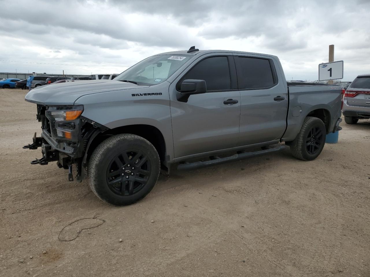 2024 CHEVROLET SILVERADO K1500 CUSTOM VIN:1GCPDBEK0RZ200958