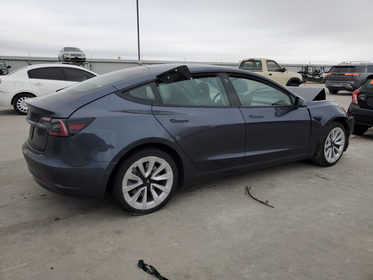 2022 TESLA MODEL 3  VIN:5YJ3E1EA1NF291395