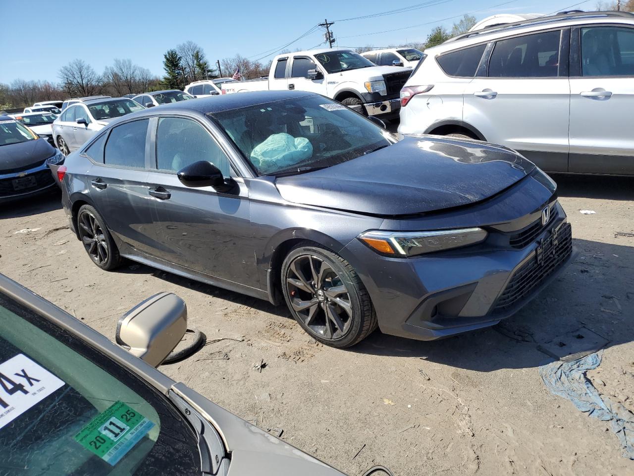 2022 HONDA CIVIC SPORT VIN:2HGFE2F50NH519161