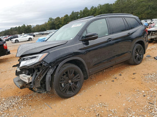 2022 HONDA PILOT BLACK VIN:5FNYF6H77NB025959