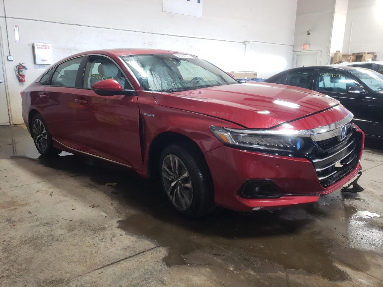 2022 HONDA ACCORD HYBRID EXL VIN:1HGCV3F52NA001673