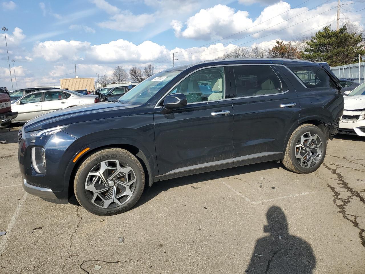 2022 HYUNDAI PALISADE CALLIGRAPHY VIN:KM8R7DHE1NU429394